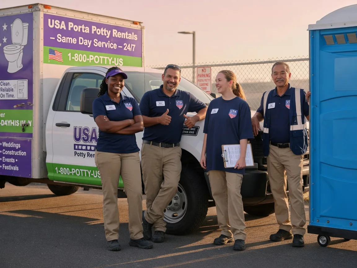 Porta Potty Rental company in Rio Grande, NJ